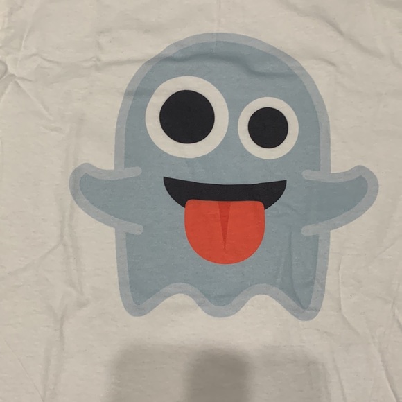 Ghost Emoji Tshirt - Picture 2 of 6